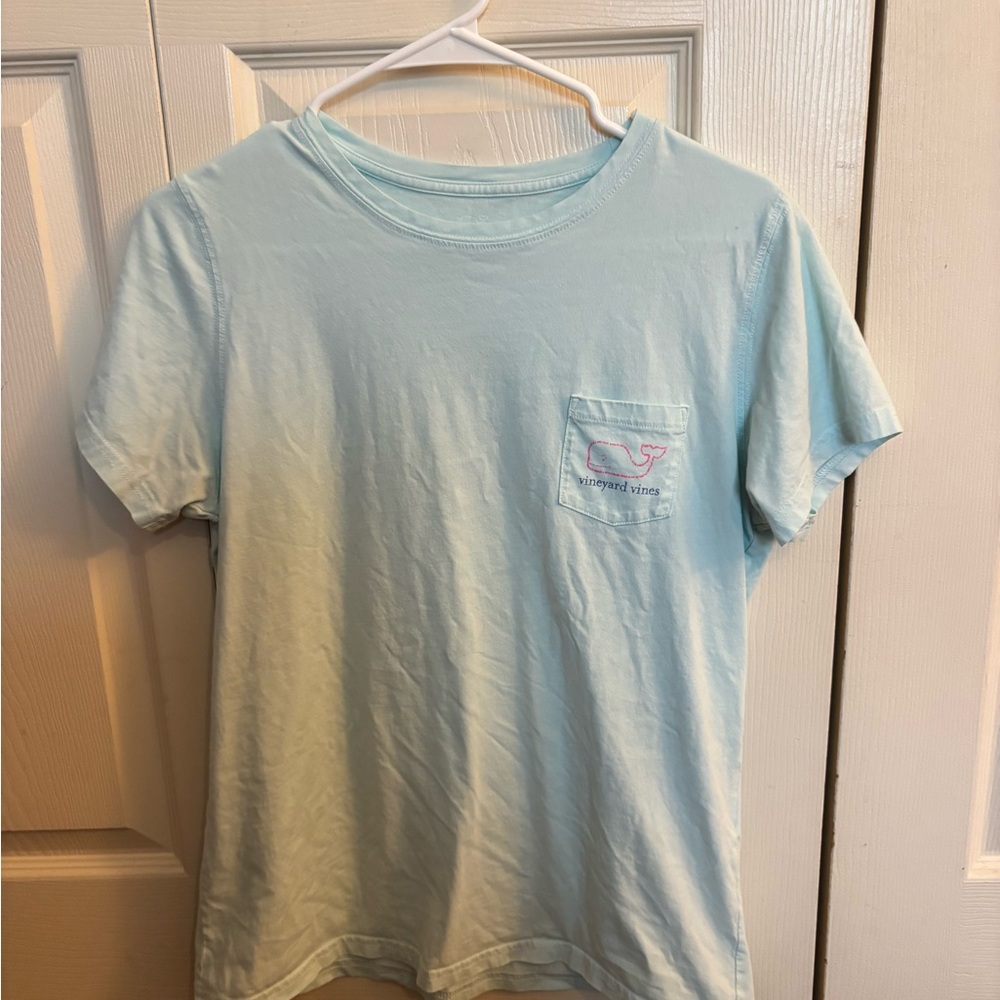Vineyard Vines Light Blue Crew Neck Tee